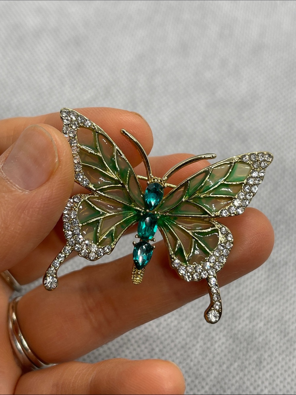 Butterfly brooch